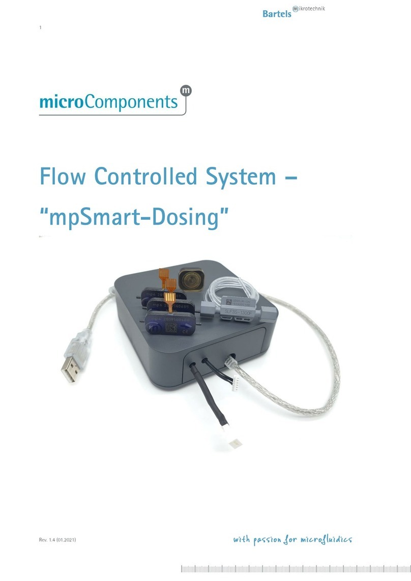 Bartels Mikrotechnik mpSmart-Dosing instruction manual