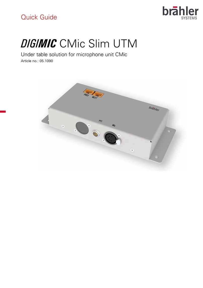 Brähler Systems CMic Slim UTM quick guide