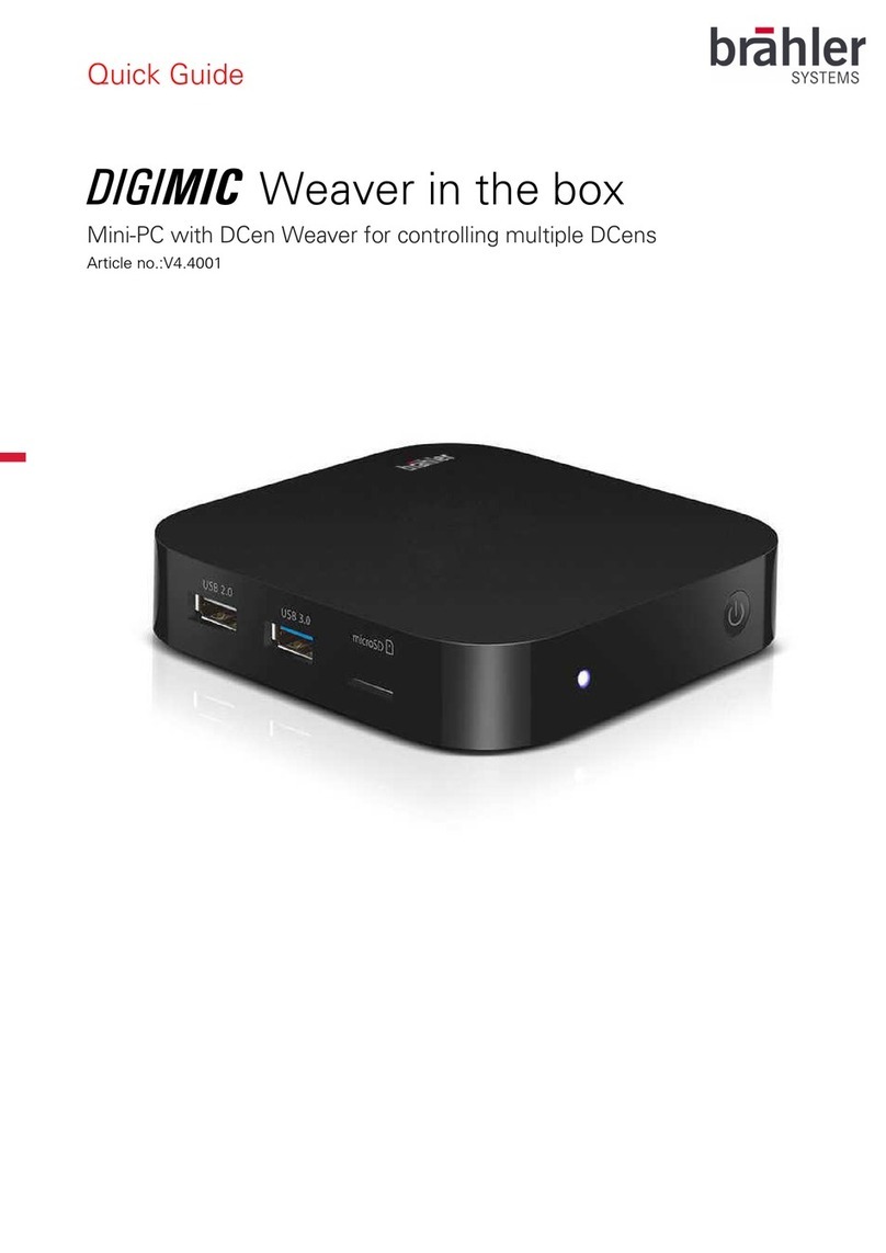 Brähler Systems Weaver in the box quick guide