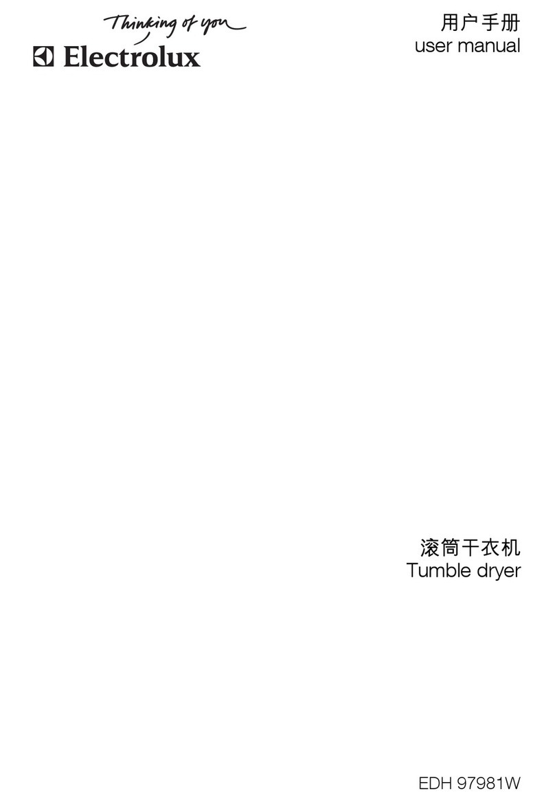 Electrolux EDH 97981W user manual Electrolux EDH 97981W user manual