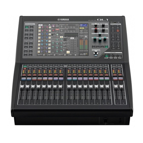 Yamaha QL5 User manual Yamaha QL5 User manual