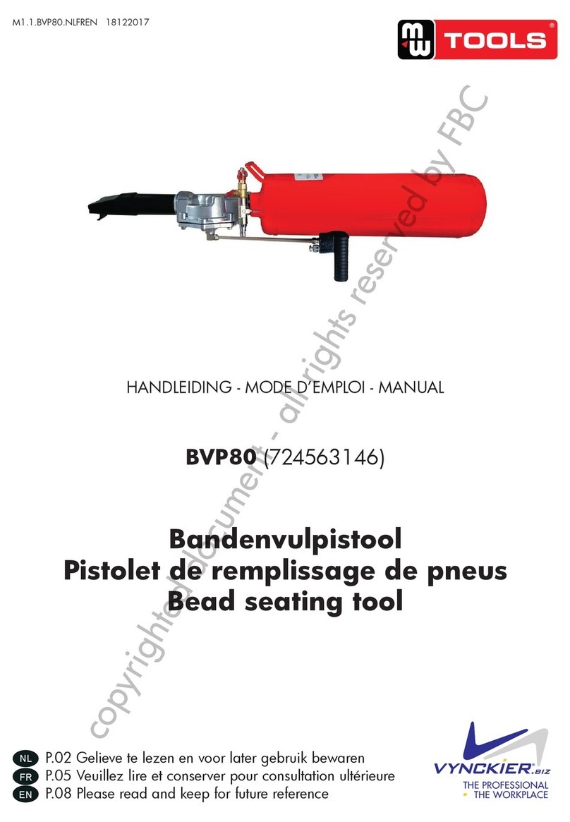 MW TOOLS BVP80 manual