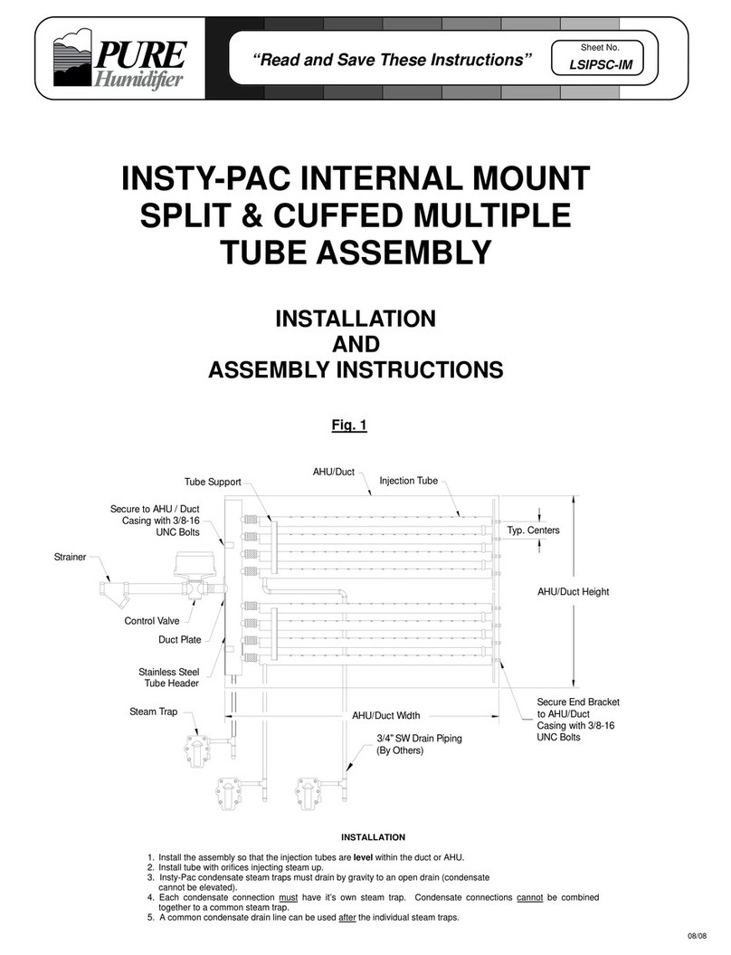 Pure Humidifier INSTY-PAC Guide
