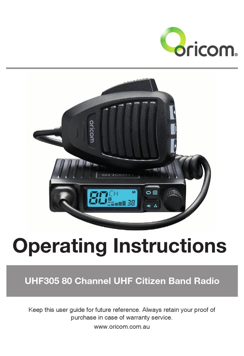 Oricom UHF305 User manual