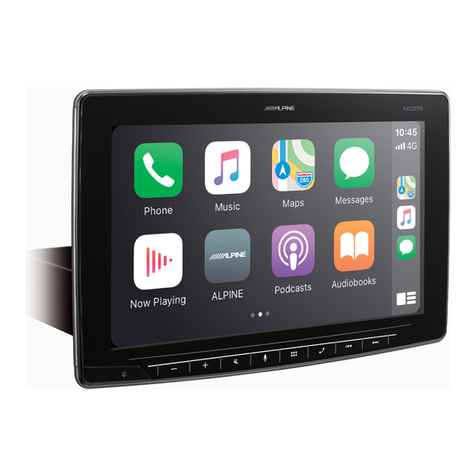 Alpine iLX-F2611E owner's manual