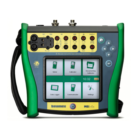 BEAMEX MC6-Ex User manual