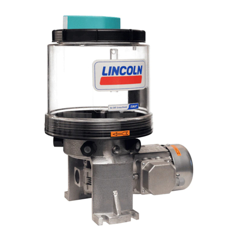 SKF Lincoln P205-M075 2K7-000 EEX Series User manual