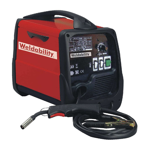 Weldability Sif MIG130T instruction manual Weldability Sif MIG130T instruction manual