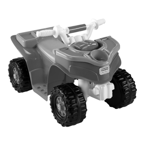 Fisher-Price Power Wheels Y1773 Owner's manual with assembly instructions