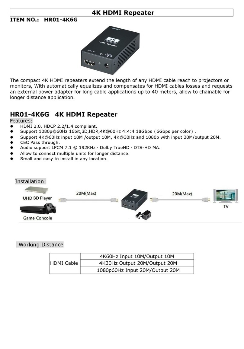 AVR HR01-4K6G user manual