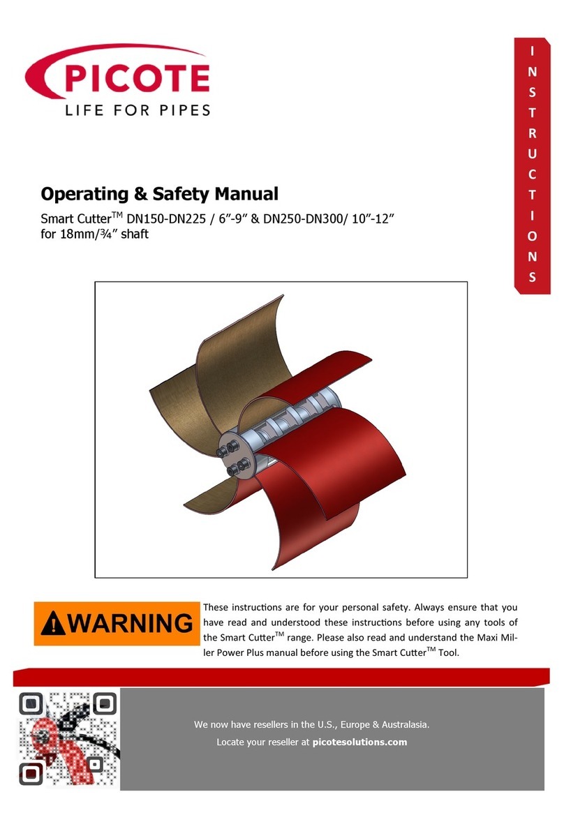 PICOTE DN100 Operating & safety manual