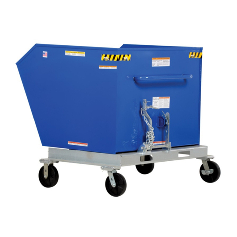 Vestil P-HOP Series quick start guide Vestil P-HOP Series quick start guide