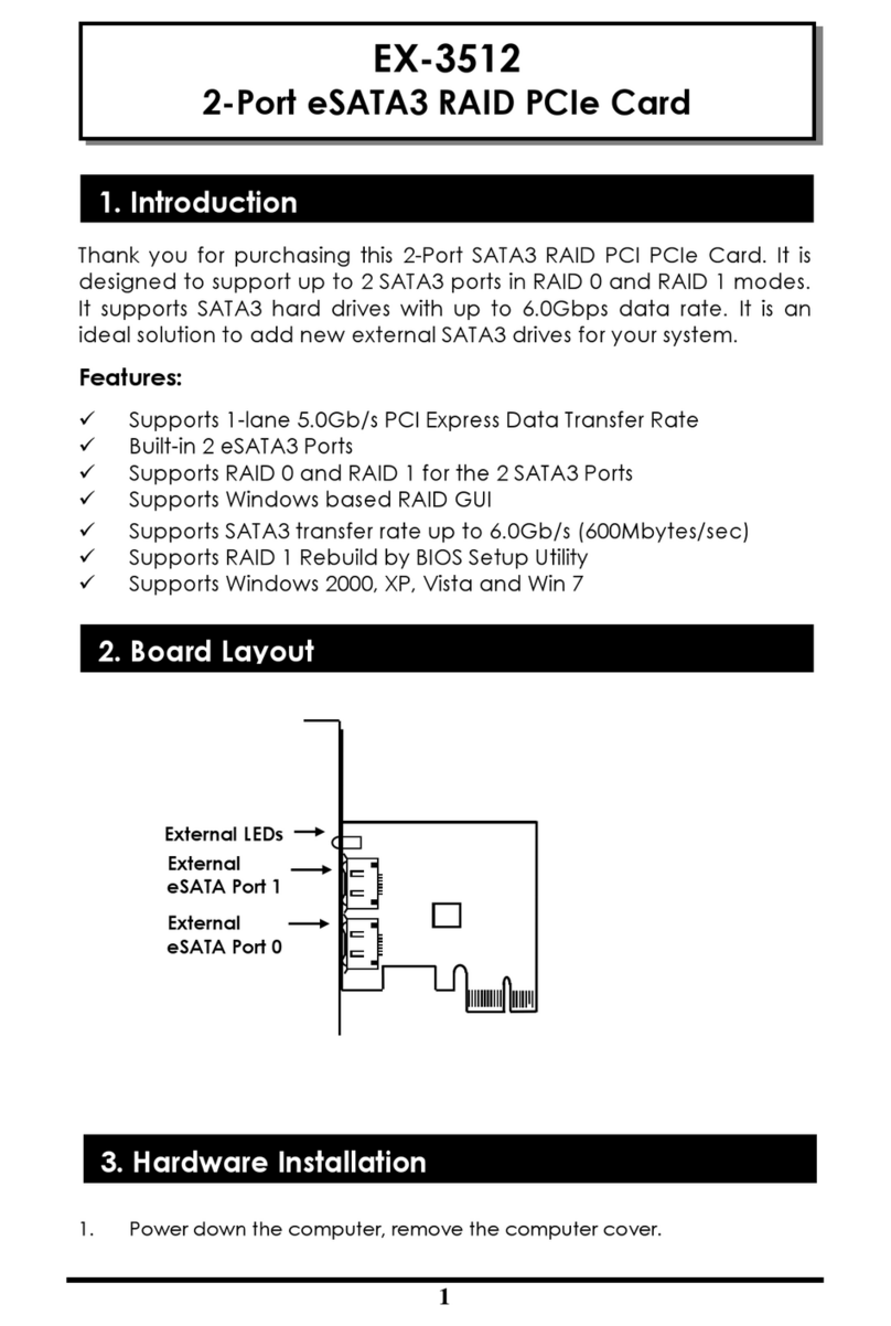 Exsys EX-3512 User manual