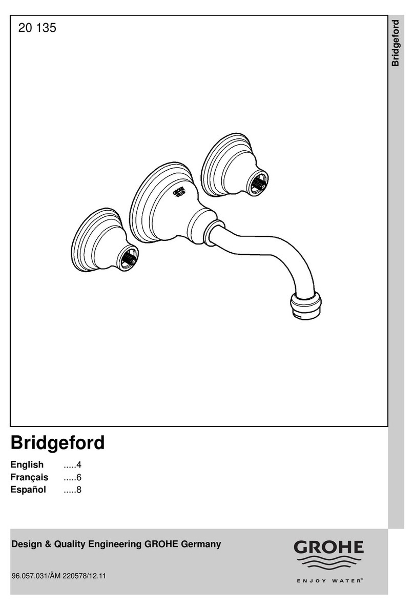 Grohe Bridgeford 20135 manual Grohe Bridgeford 20135 manual