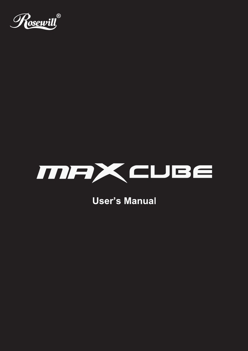 Rosewill MAXCUBE User manual
