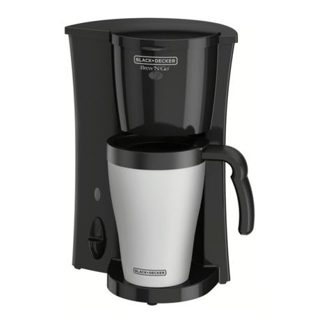 BLACK DECKER BREW 'N GO DCM18 use and care manual BLACK DECKER BREW 'N GO DCM18 use and care manual