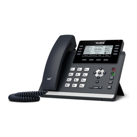 Yealink T43U User manual Yealink T43U User manual