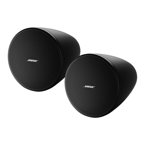 Bose Professional DesignMax DM3P installation guide