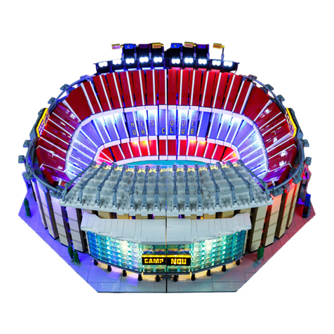 Lightmybricks LEGO CAMP NOU FC BARCELONA 10284 User manual