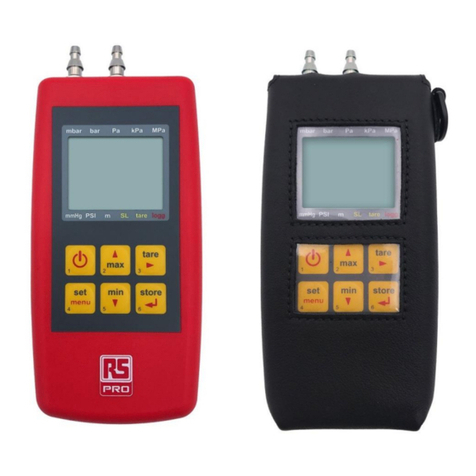GHM GREISINGER RS PRO RS MH 3161-002-ex User manual