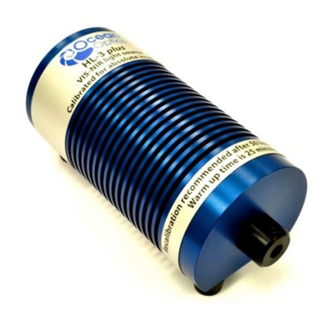 Halma Ocean Optics HL-3-CAL Installation and operation manual