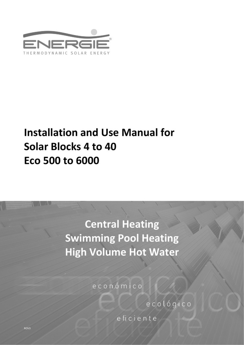 Energie Solar Block 4 Installation and use manual Energie Solar Block 4 Installation and use manual