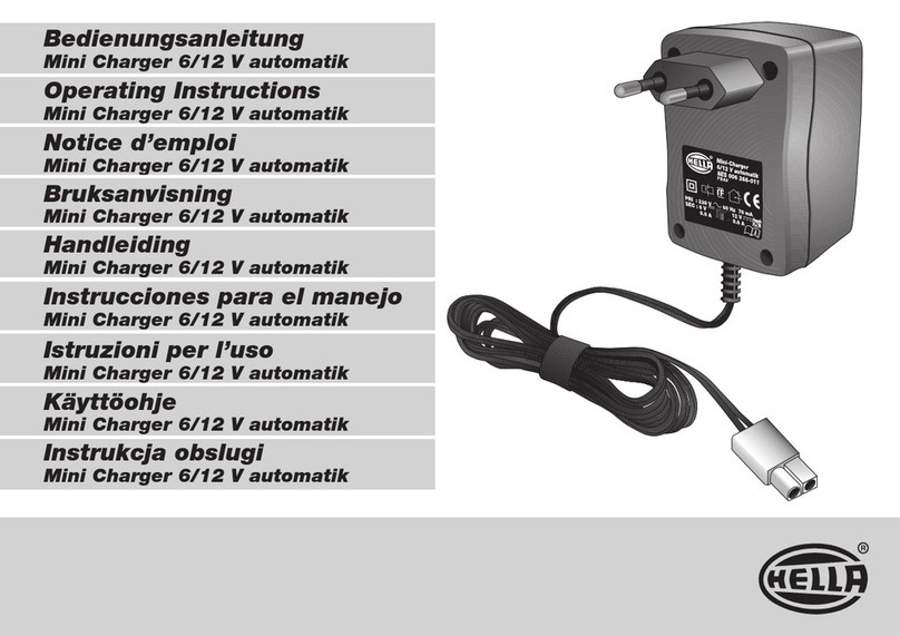 Hella 8ES 006 266-011 operating instructions