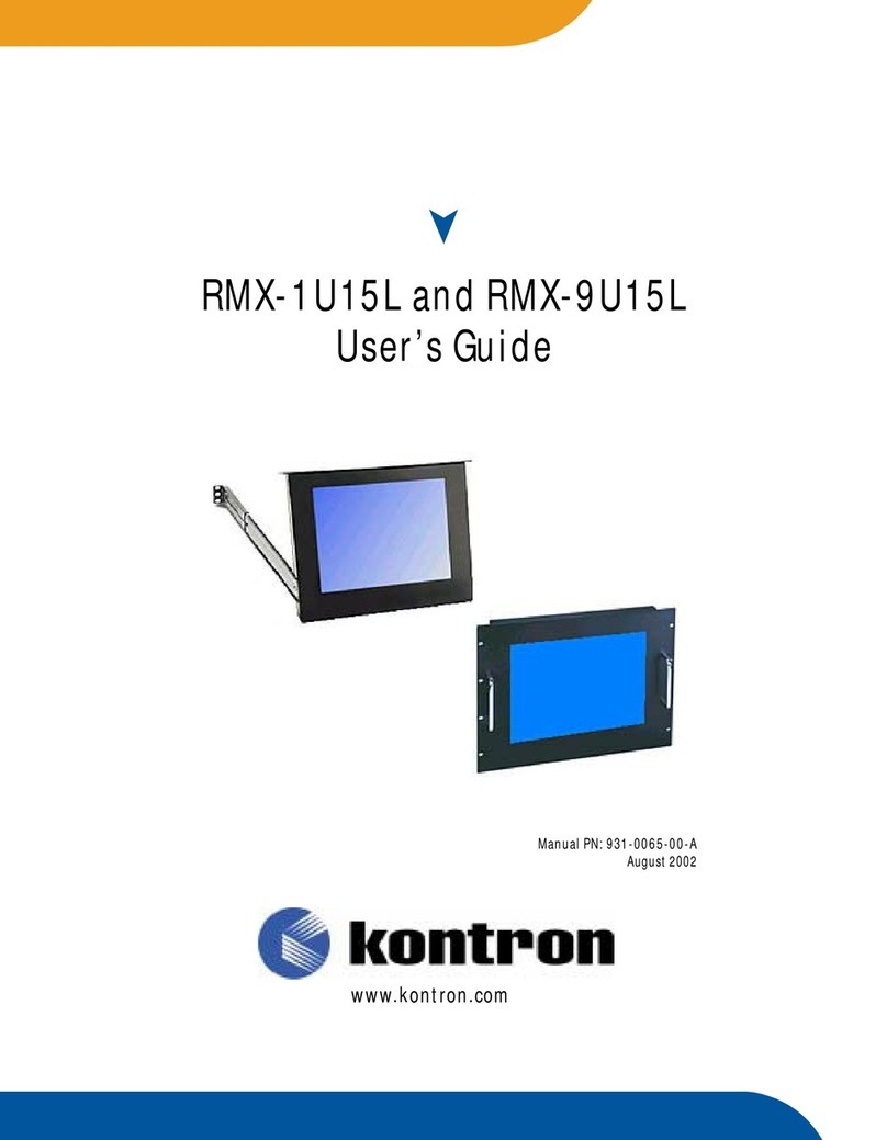 Kontron RMX-1U15L User manual