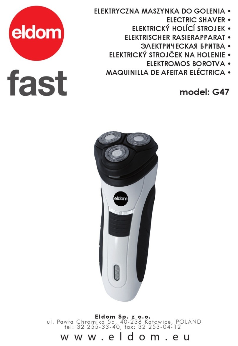 Eldom G47 User manual