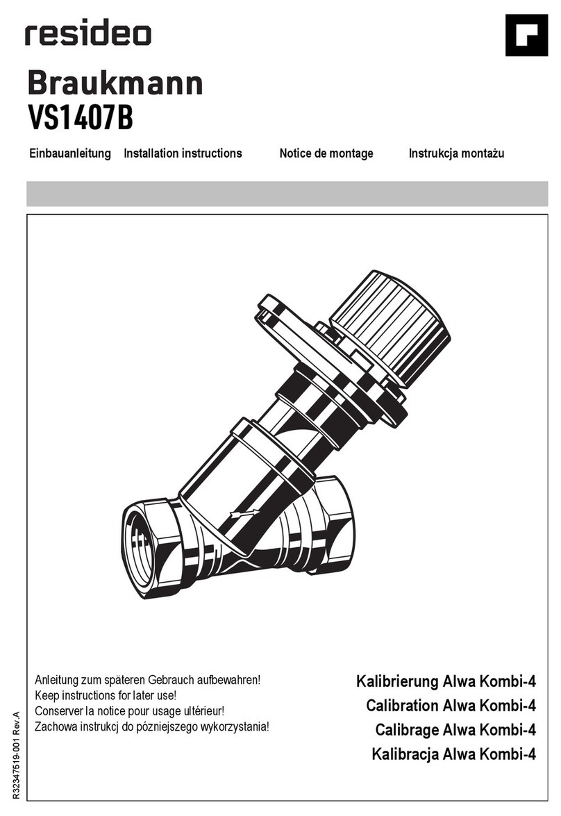 resideo Braukmann VS1407B User manual