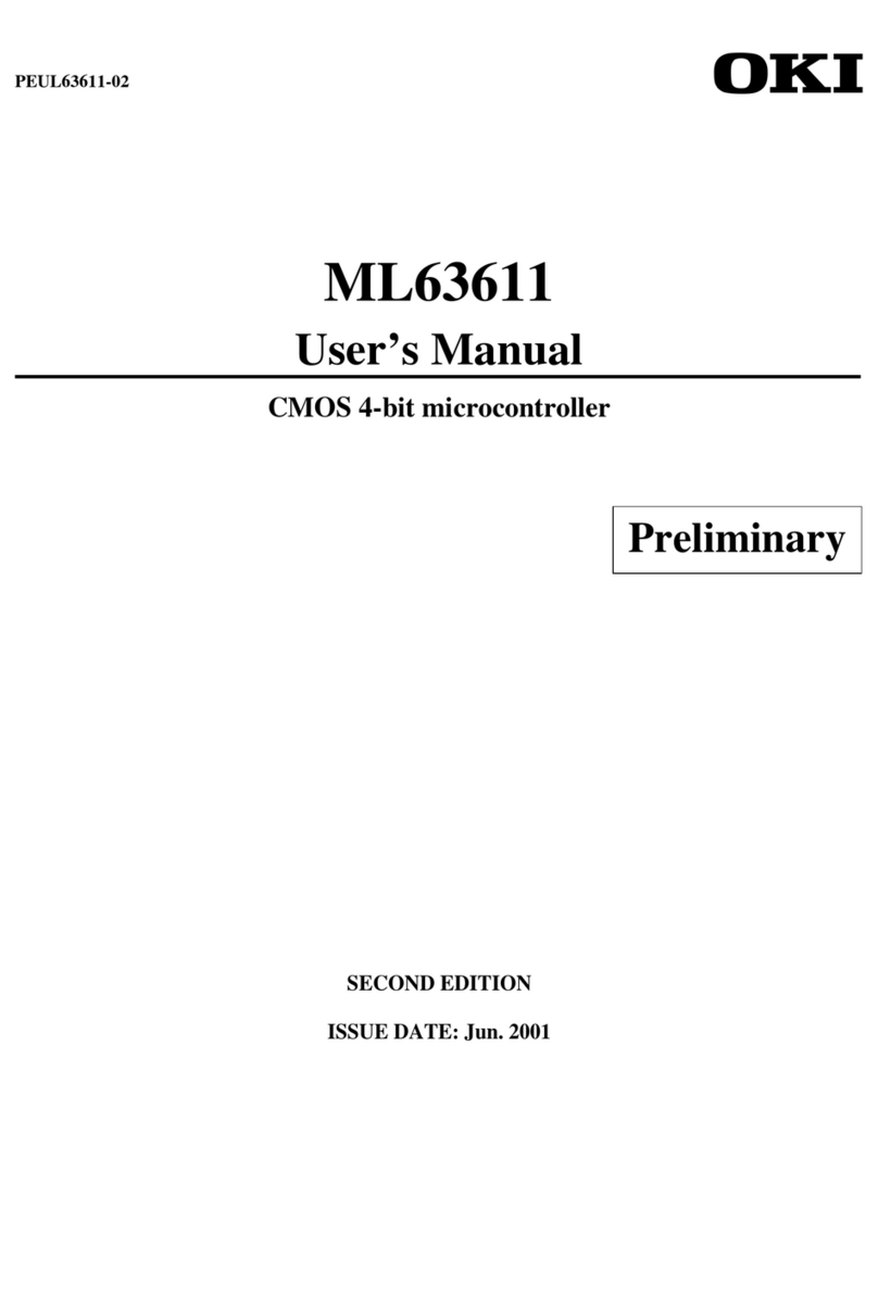Oki ML63611 User manual