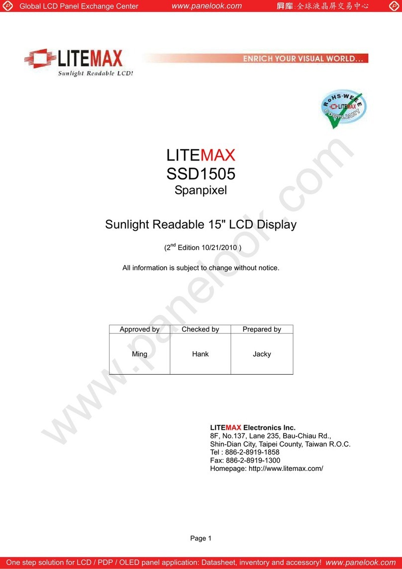 LITEMAX SSD1505 User manual LITEMAX SSD1505 User manual