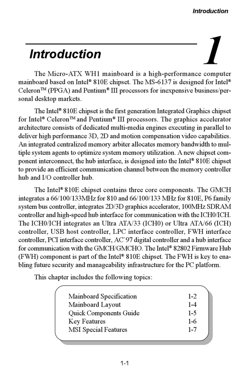 MSI MS-6137 user manual