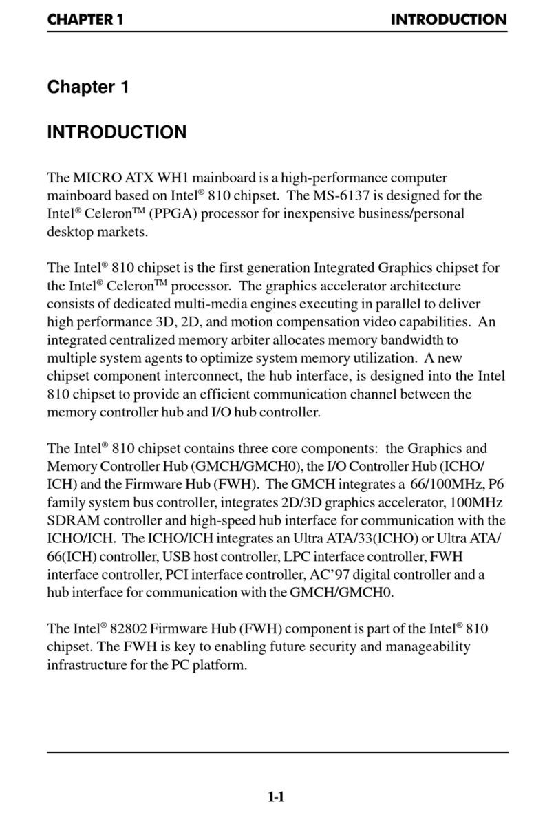 MSI MS-6137 user manual