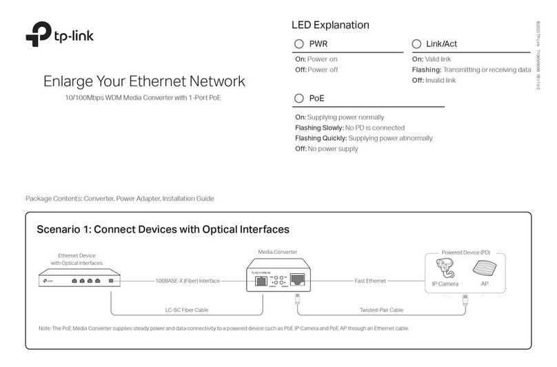 TP-Link TL-FC111PB-20 User manual