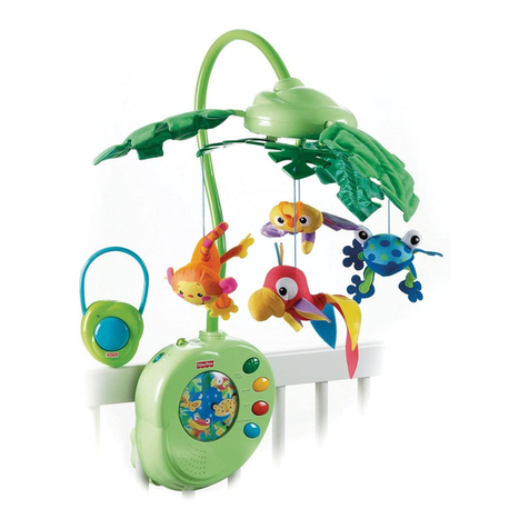 Fisher-Price K3799 instruction sheet