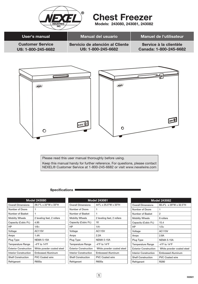 Nexel 243080 user manual