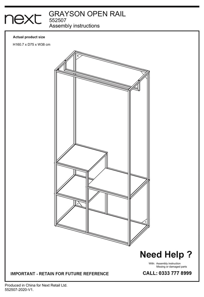 Next 552507 Assembly instructions