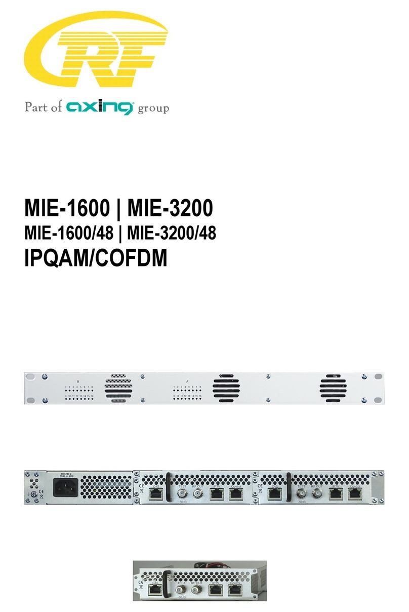 axing MIE 16-00 User manual