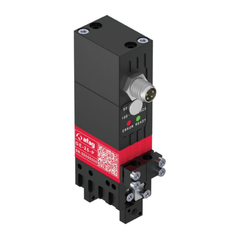 Afag GE-25-P User manual