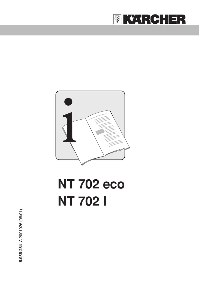 Kärcher NT 702 eco manual