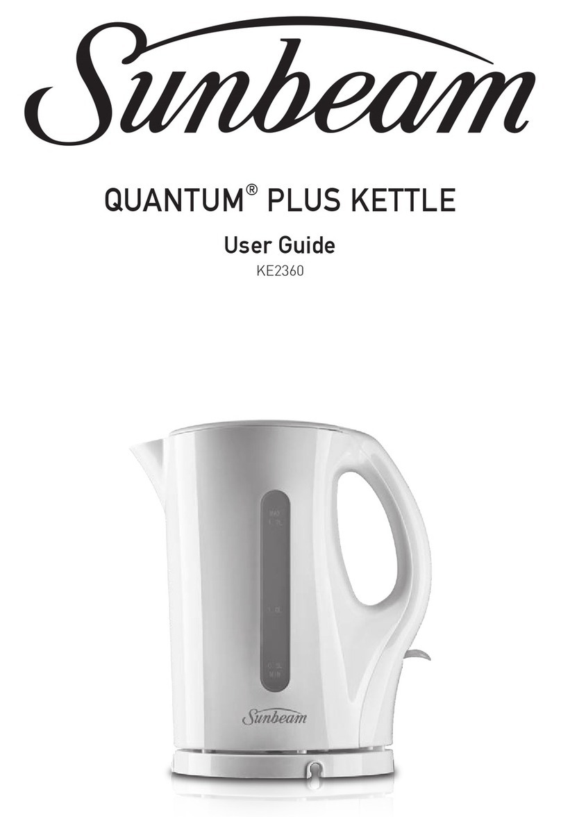 Sunbeam QUANTUM PLUS User manual