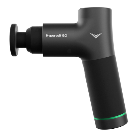 HYPERICE Hypervolt GO User manual HYPERICE Hypervolt GO User manual