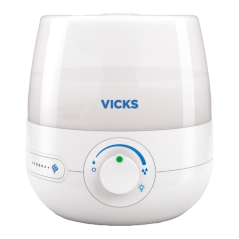 Vicks NaturalCare VUL530 Series User manual