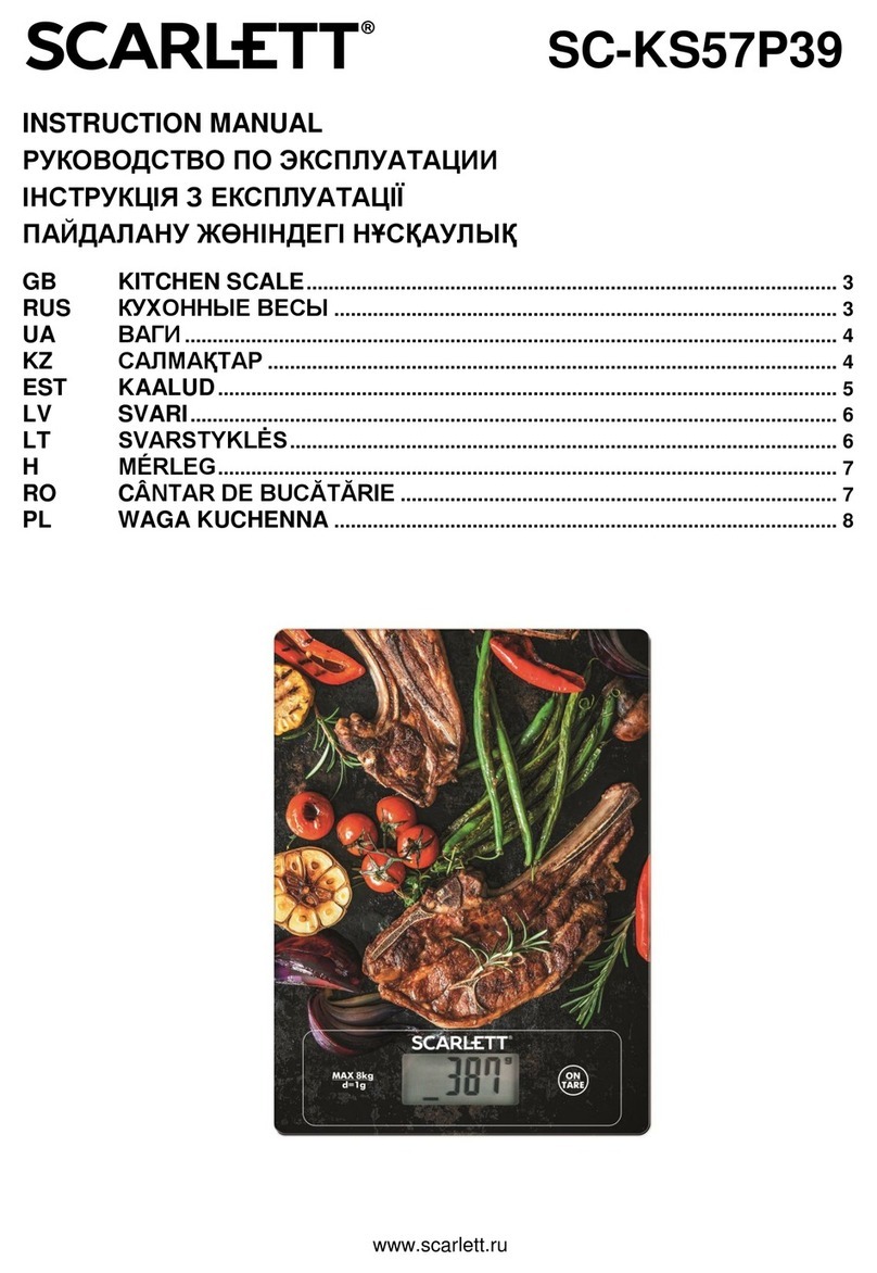 Scarlett SC-KS57P39 instruction manual