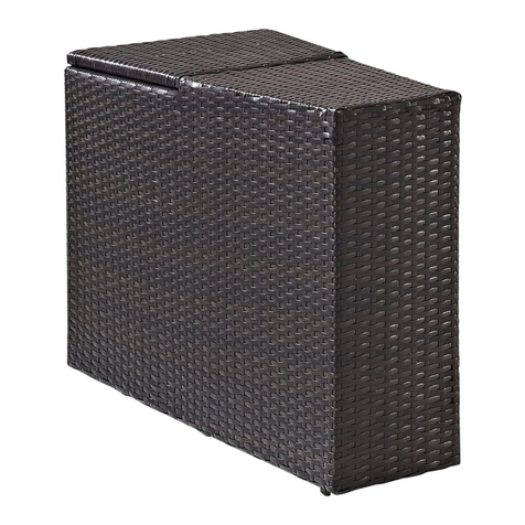 Crosley Furniture CO7210-BR quick start guide Crosley Furniture CO7210-BR quick start guide
