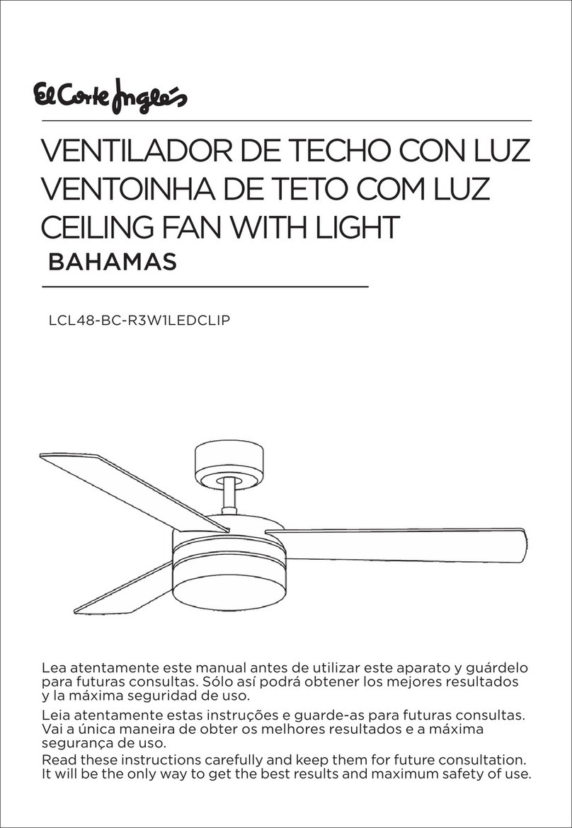 El Corte Inglés BAHAMAS User manual