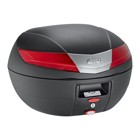 GIVI V40 Mounting instructions