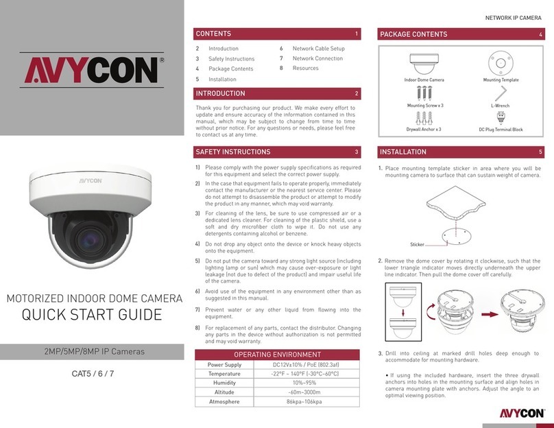 AVYCON CAT5 User manual