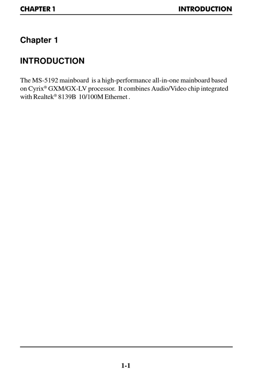 MSI MS-5192 user manual